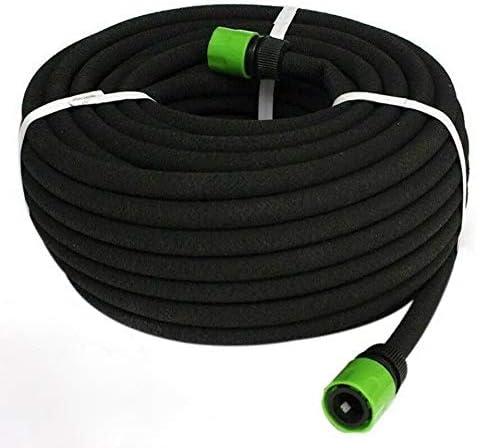 ADEPTNA 30 Metre Flexible Soaker Hose Pipe for Lawn Garden Watering Hose Irrigation Hose Watering Pipe – Fits any Garden Area