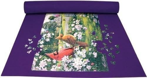 ADEPTNA Giant Puzzle Roll-Up Mat Jigsaw Perfect for Puzzles Up to 3000 Pieces- The Fun Way to Storage Your Puzzles