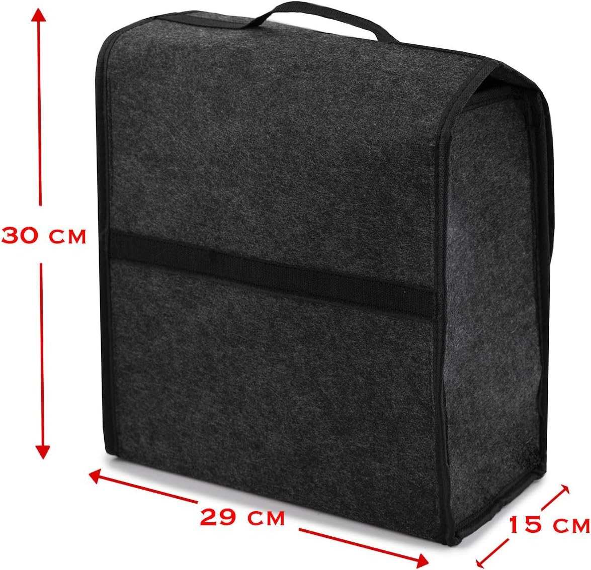 ADEPTNA® Durable Anti Slip Car Trunk Boot Tidy Organiser Storage Bag (TALL BOOT ORGANISER)