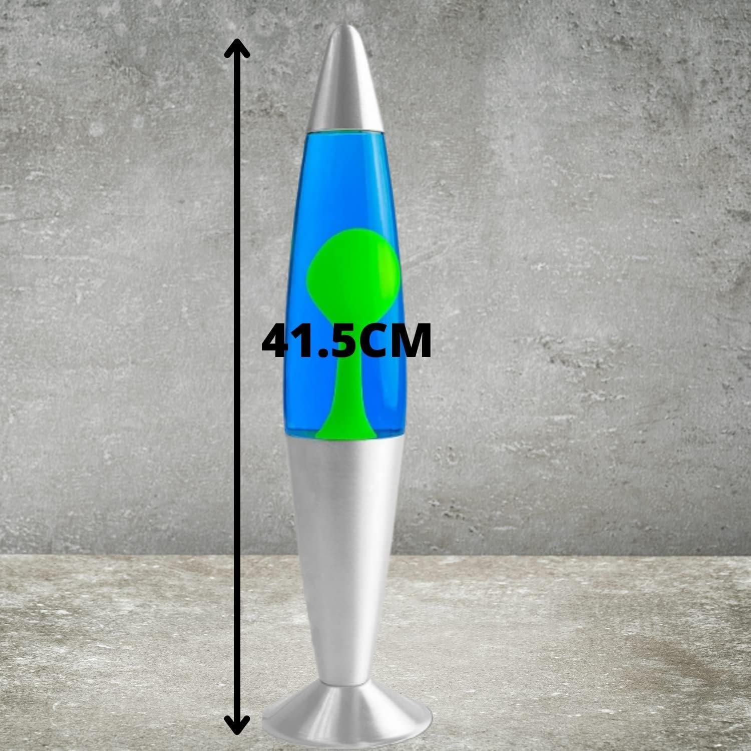 ADEPTNA Premium Retro Neon Motion Lamp Lightning Effect Sensitive Retro Rocket Design Large 16 Inch