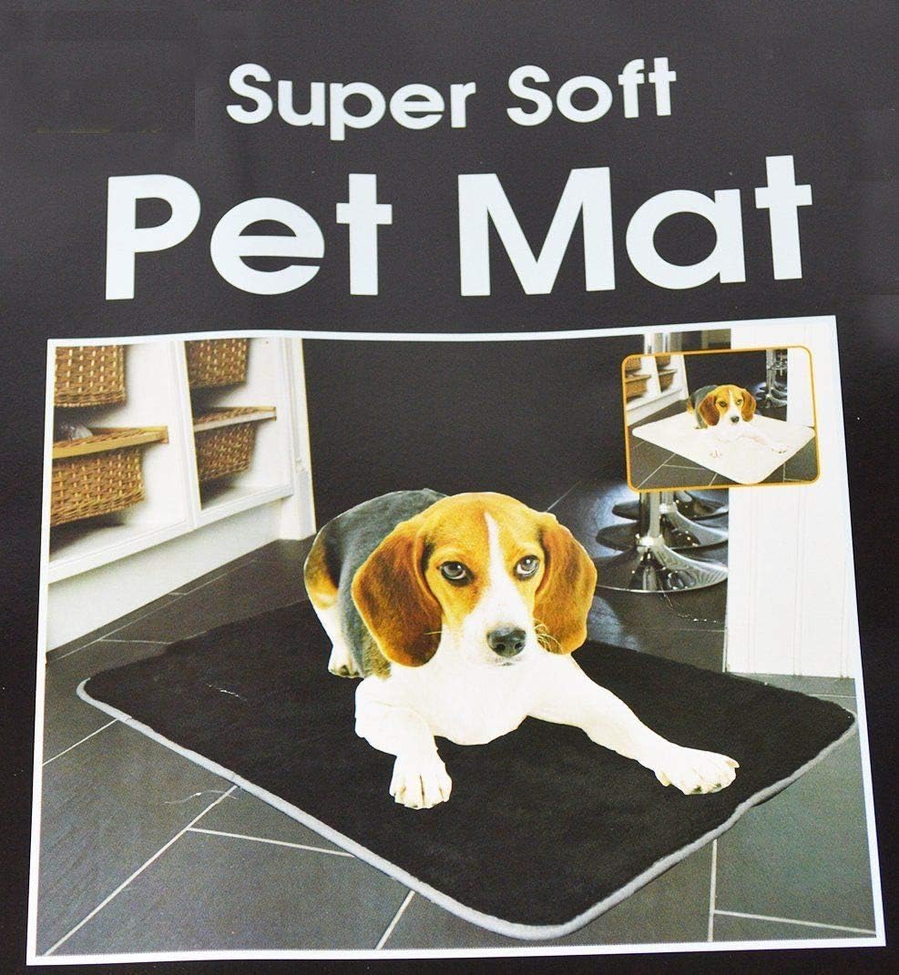 ADEPTNA Super Soft Pet Cat Dog Bed Mat Fleece Mattress Washable 70cm x 100cm (CREAM)