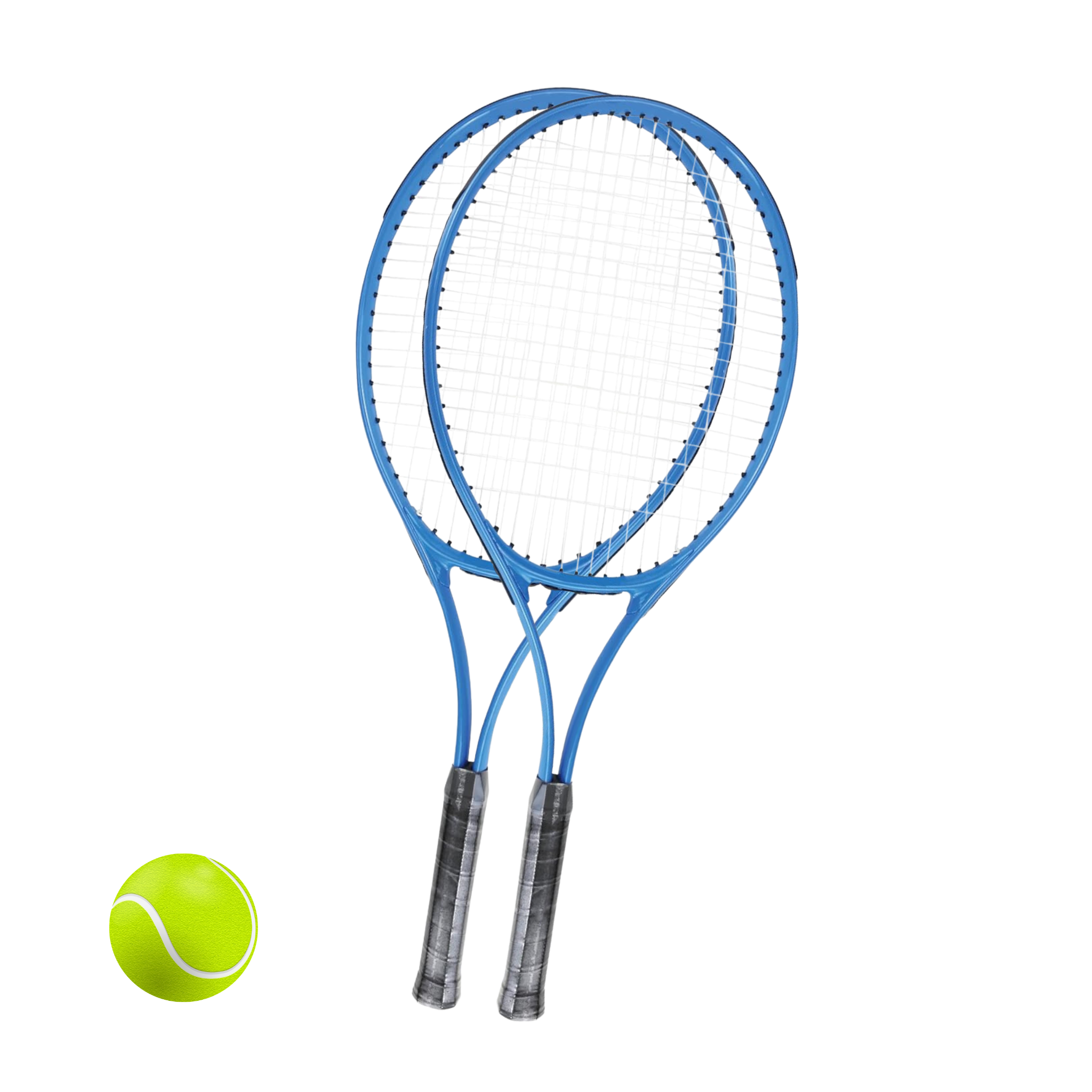 2 Player Tennis Racket Set with Carry Case for Kids Children