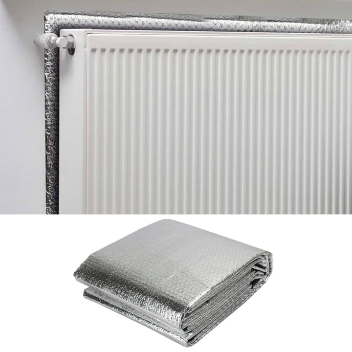 ADEPTNA Radiator Insulation Foil Sheet Heat Reflector Energy Saving Foil