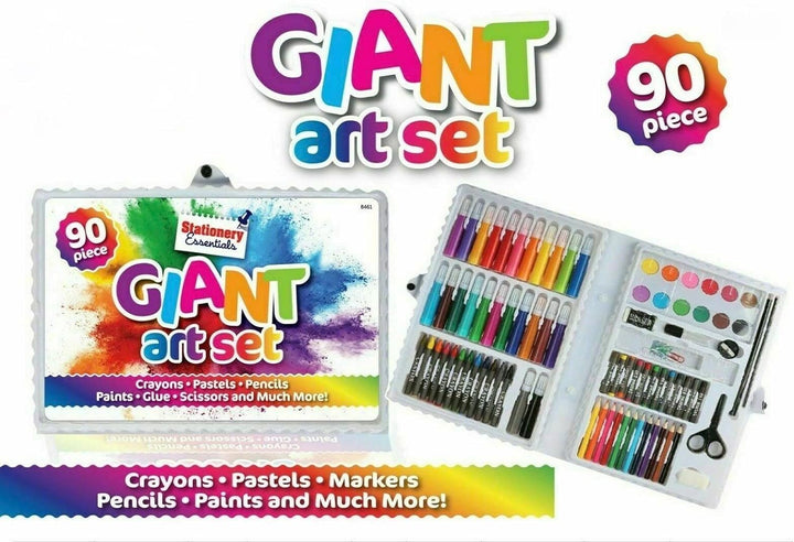 ARTIST SET - CHILDRENS COLOURING SET - 90 PCS