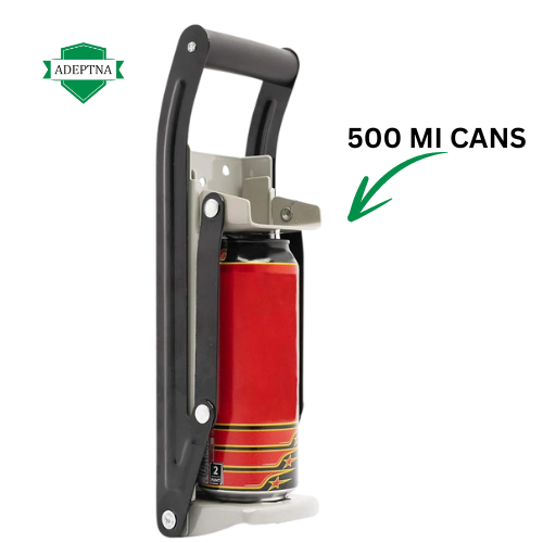 Heavy Duty 16oz 2 in 1 Can Crusher with Bottle Opener-