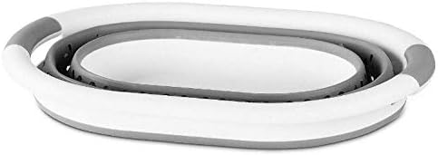 NEW DURABLE COLLAPSIBLE COMPACT POP UP WASHING BASKET HOUSE  SIZE 50CM X 37.5CM X 27CM