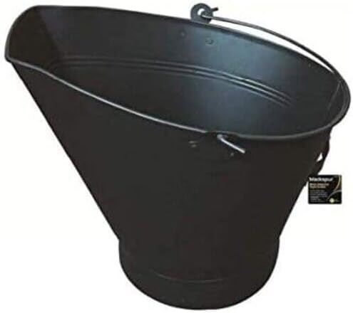 ADEPTNA Black Waterloo Fire Coal Bucket