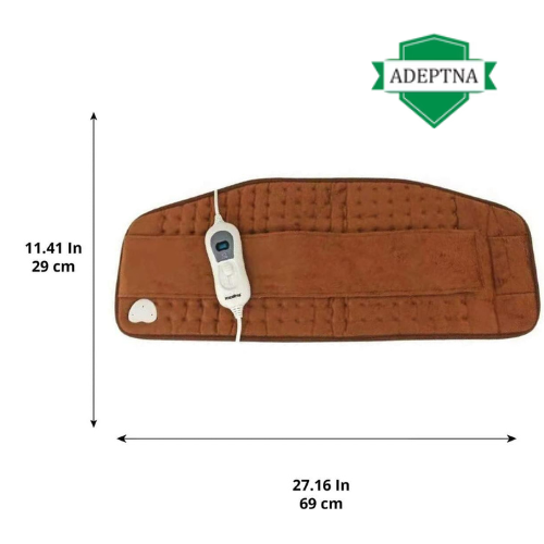 New Luxury Electric Heat Pad - Fast Heat Function 3 Temperature Settings With Overheating Protection
