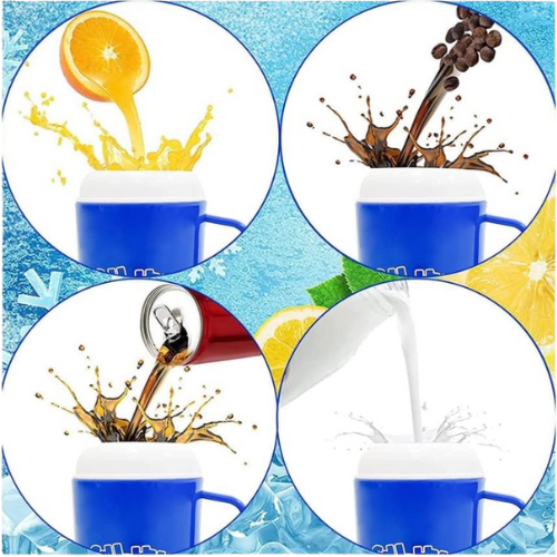 Premium Slushie Maker Cup Family DIY Non Toxic Reusable Quick Frozen Magic Slush Cup –