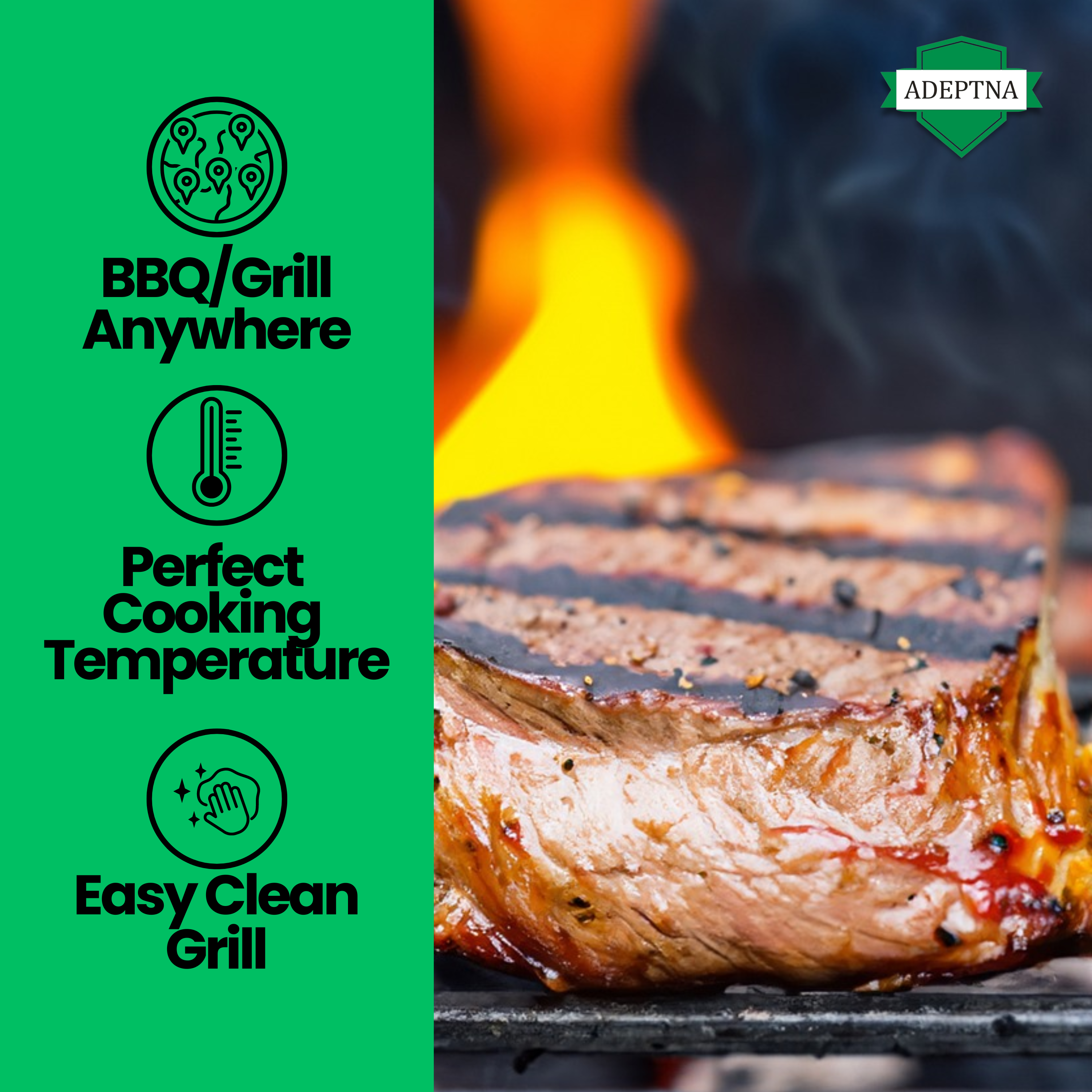 17" Portable Charcoal BBQ Grill