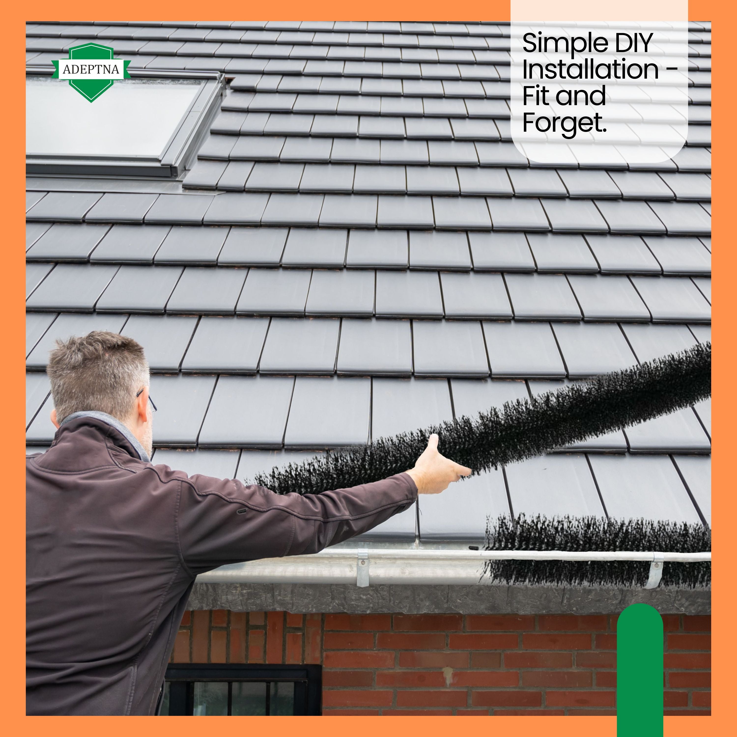 4m Gutter Guard Brush