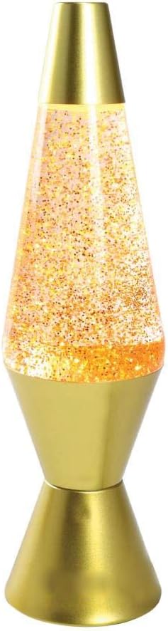 Premium Large Retro 15 inch Bullet Design Glitter Lamp –