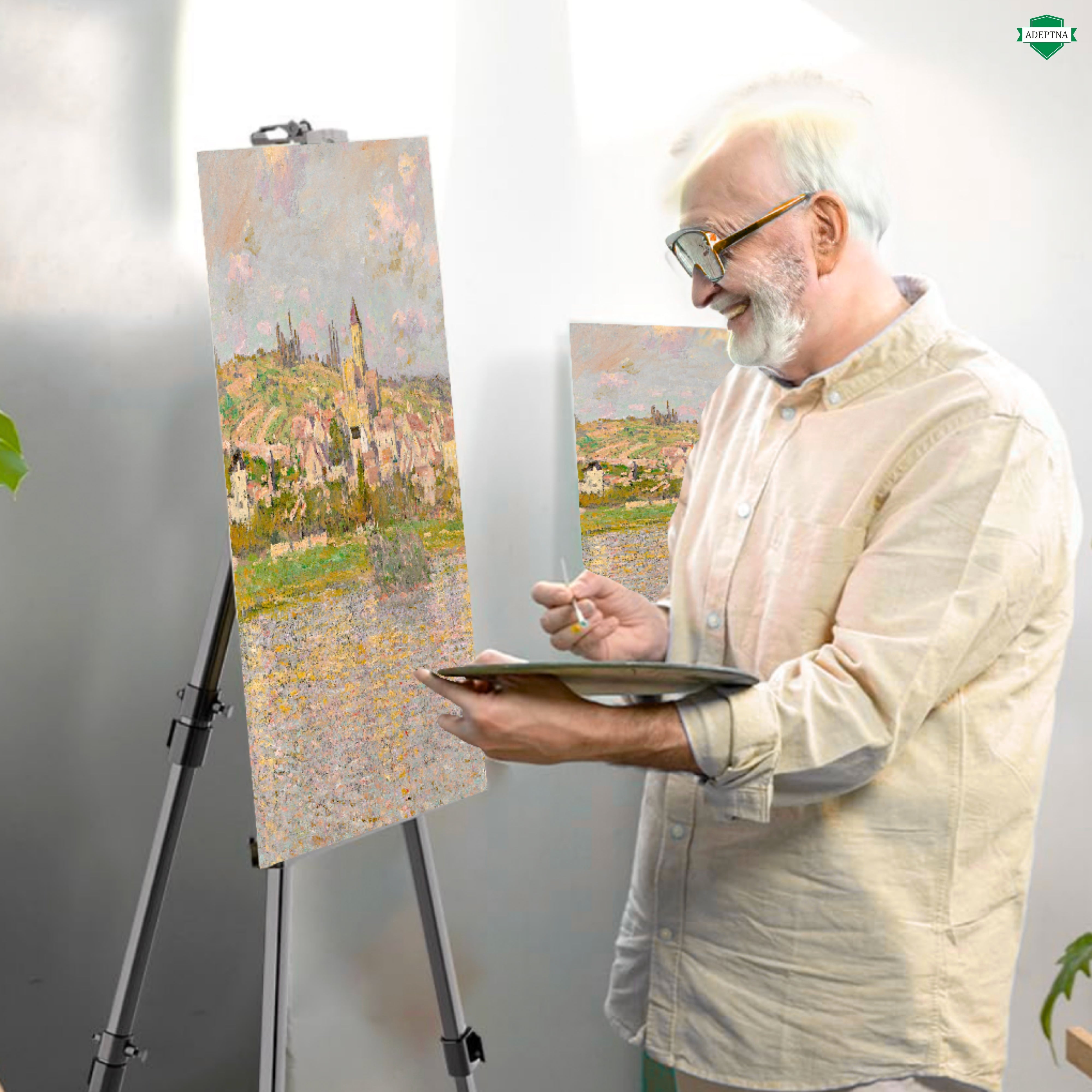 Heavy Duty Folding Artist Telescopic Easel with Carry Bag