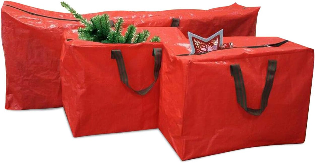 Christmas Tree Storage Bags (Red) 3PCS