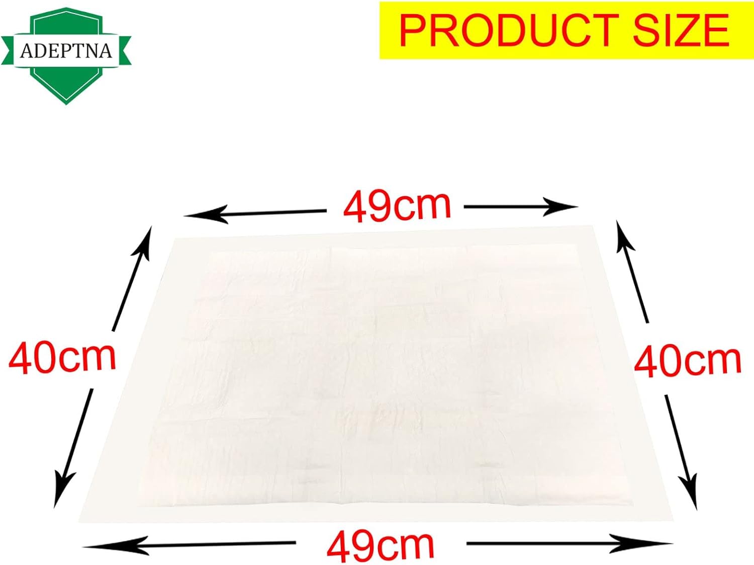 Pack of 50 Puppy Training Trainer Pads Toilet Pee Wee Mats Poo Dog Pet Cat