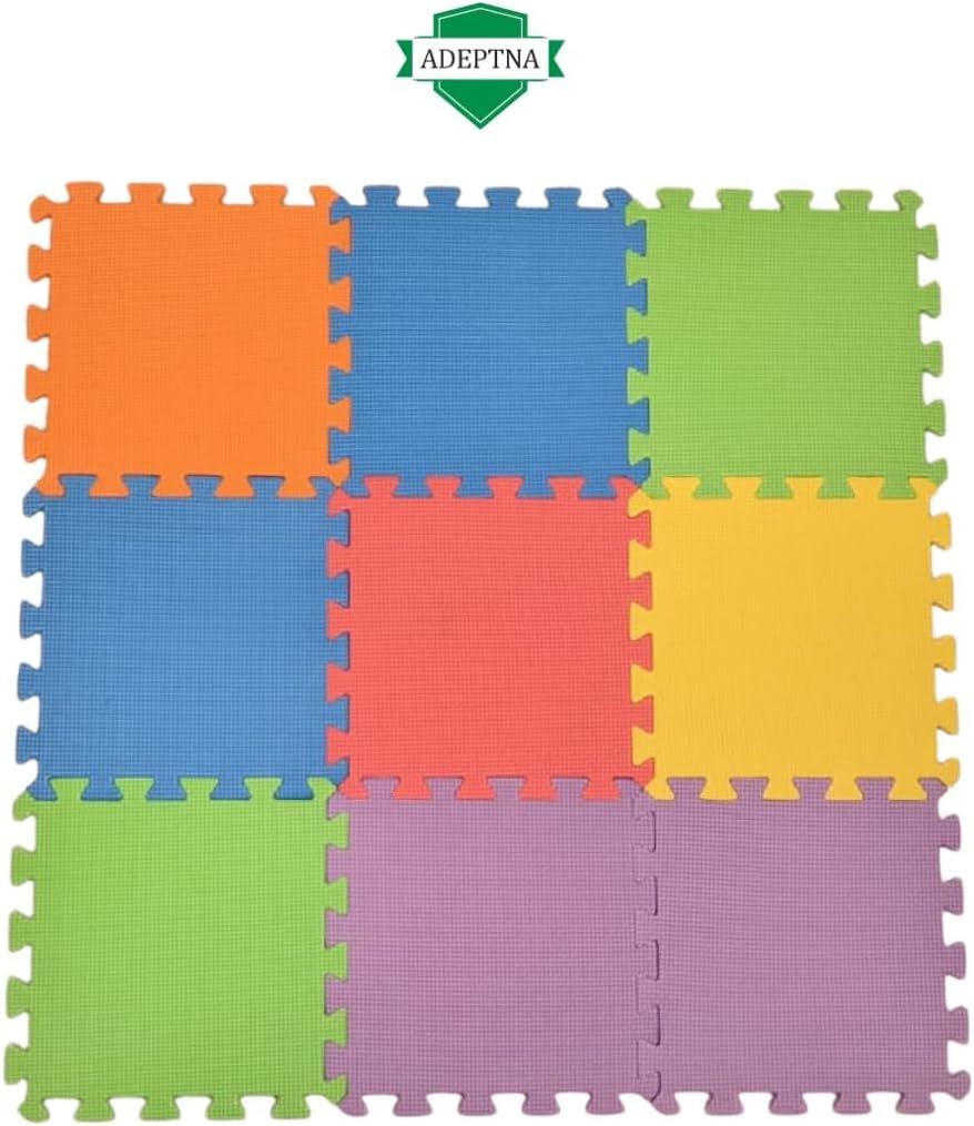 Multi Colour Interlocking Foam Baby Play Mat for Kids & Toddlers