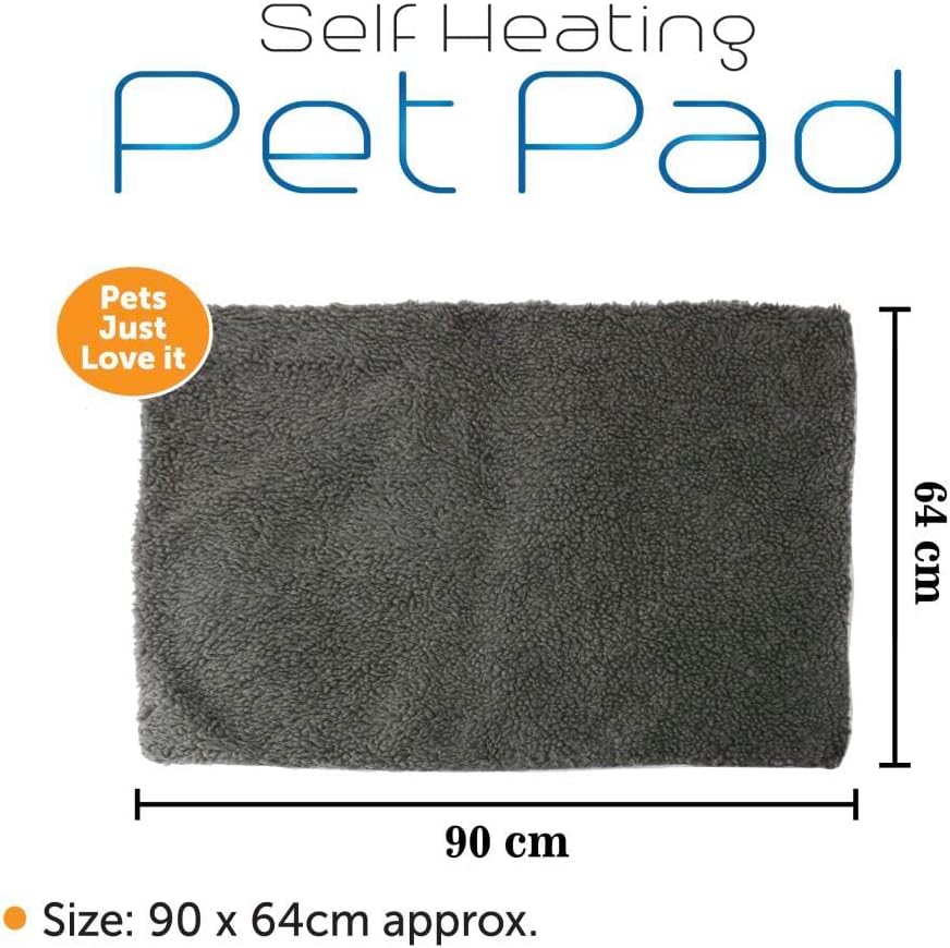 Large Super Soft Comfortable Thermal Self-Heating Pet Cats Dog Bed Blanket