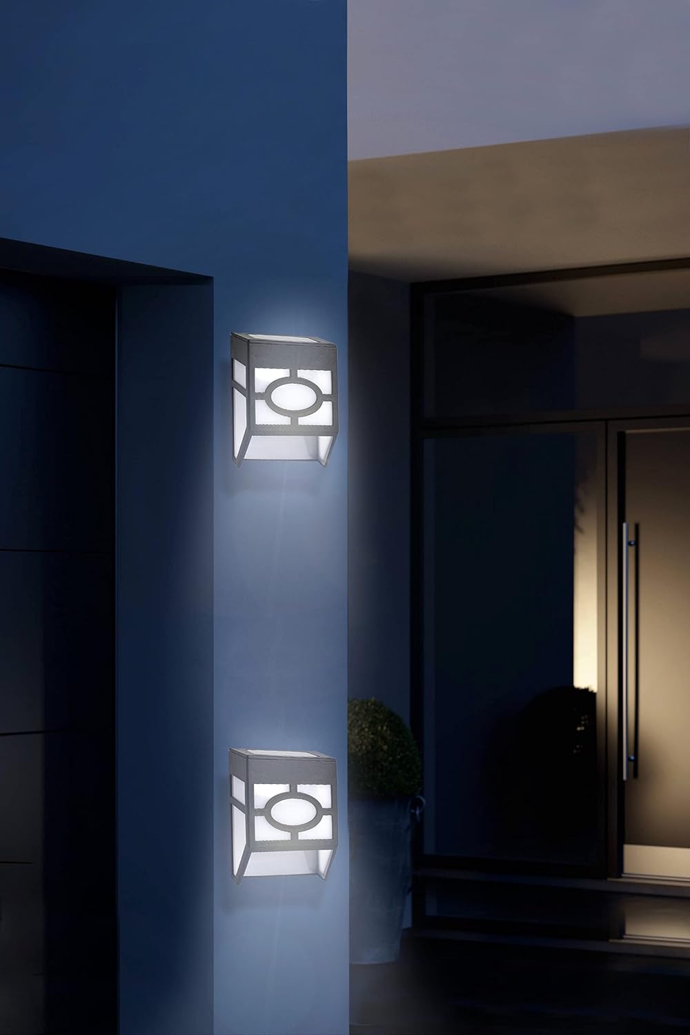 4 Pack Solar Fence Lights LED