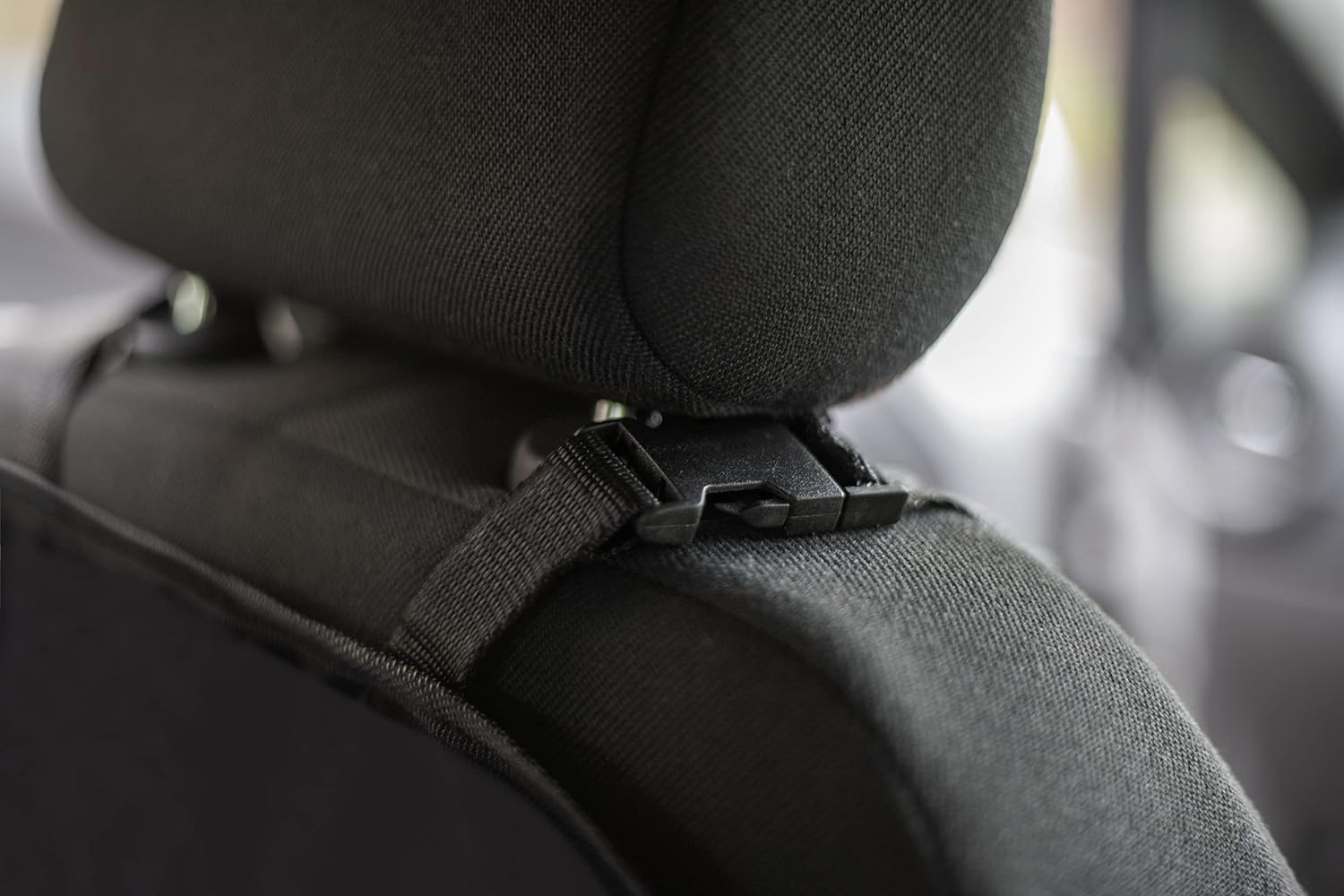 2 Pack Car Organizers Kick Mat Car Seat Protector Cover 3 Mesh Pockets Toy Storage Organiser Kids