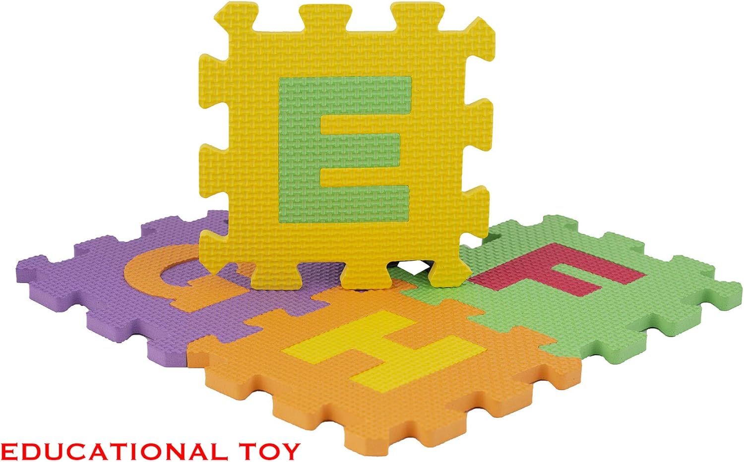 MULTI-COLOURED SOFT EVA FOAM JIGSAW PLAY MAT  36 PCS