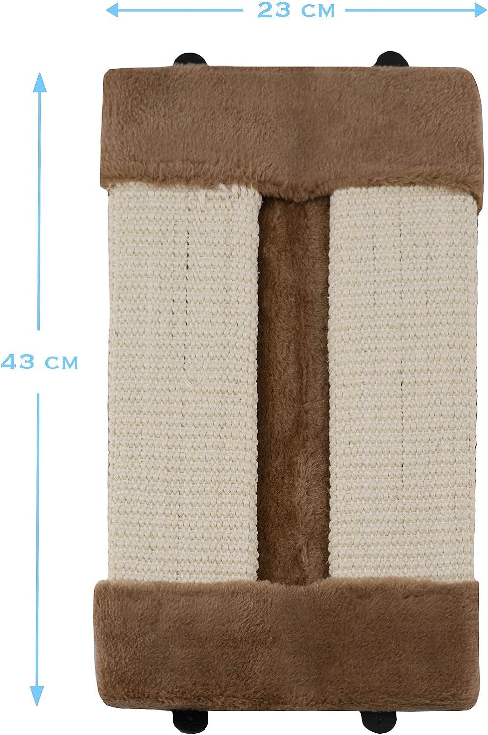 New Cat Pet Wall Corner Scratching Scratch Board Mat Post Tree Scratcher Sisal Rope