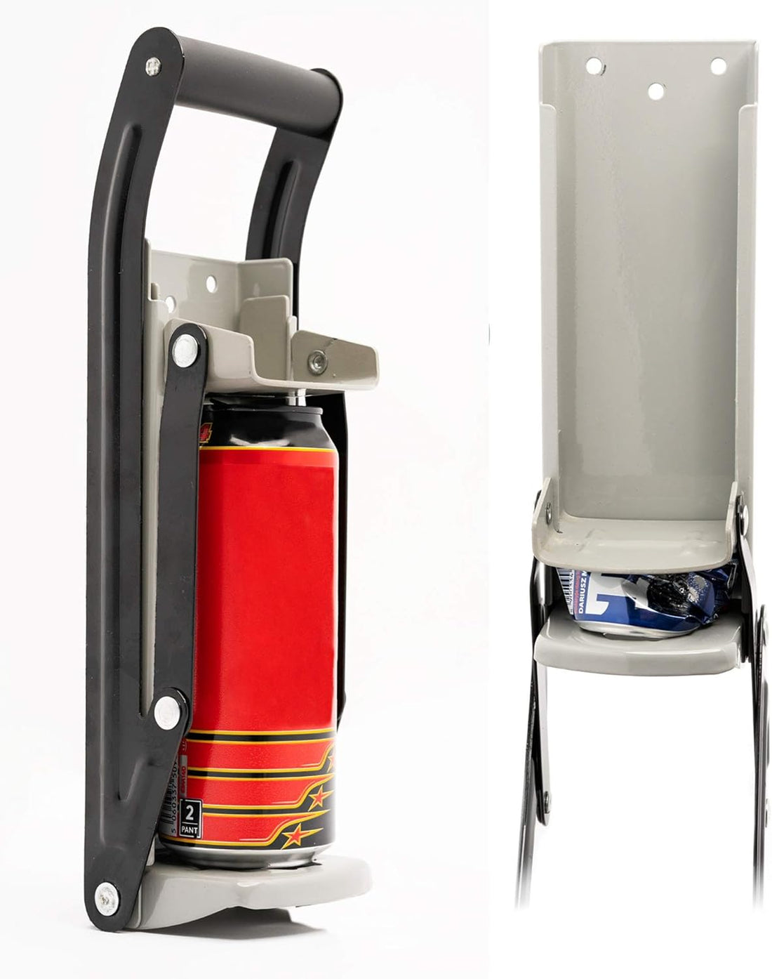 Heavy Duty 16oz 2 in 1 Can Crusher with Bottle Opener-