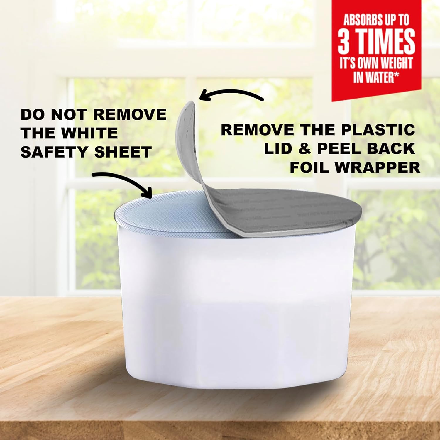 500ML INTERIOR M DEHUMIDIFIERS OULD MILDEW REMOVER ABSORBS MOISTURE HELPS STOP DAMP AND CONDENSATION -