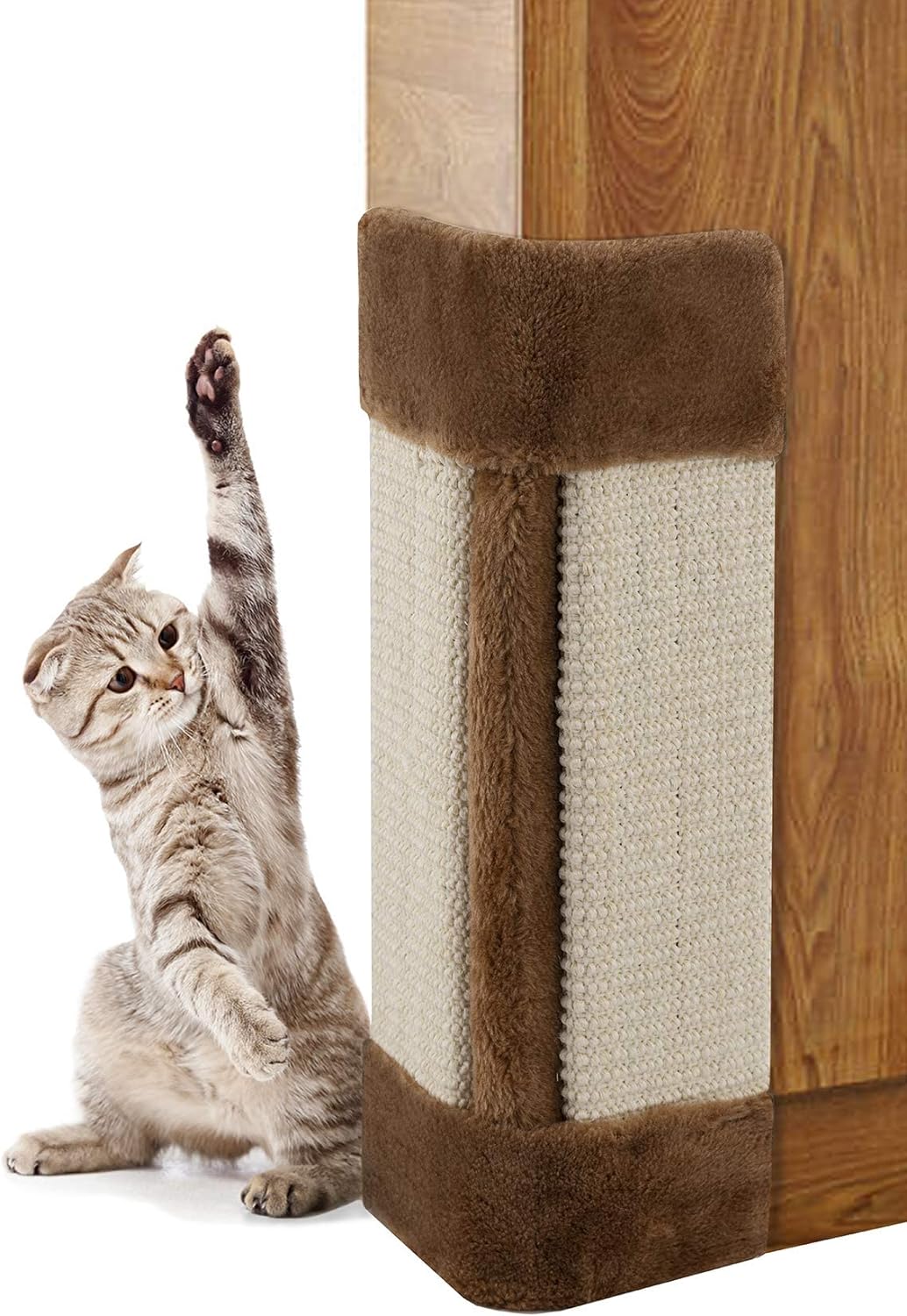 New Cat Pet Wall Corner Scratching Scratch Board Mat Post Tree Scratcher Sisal Rope