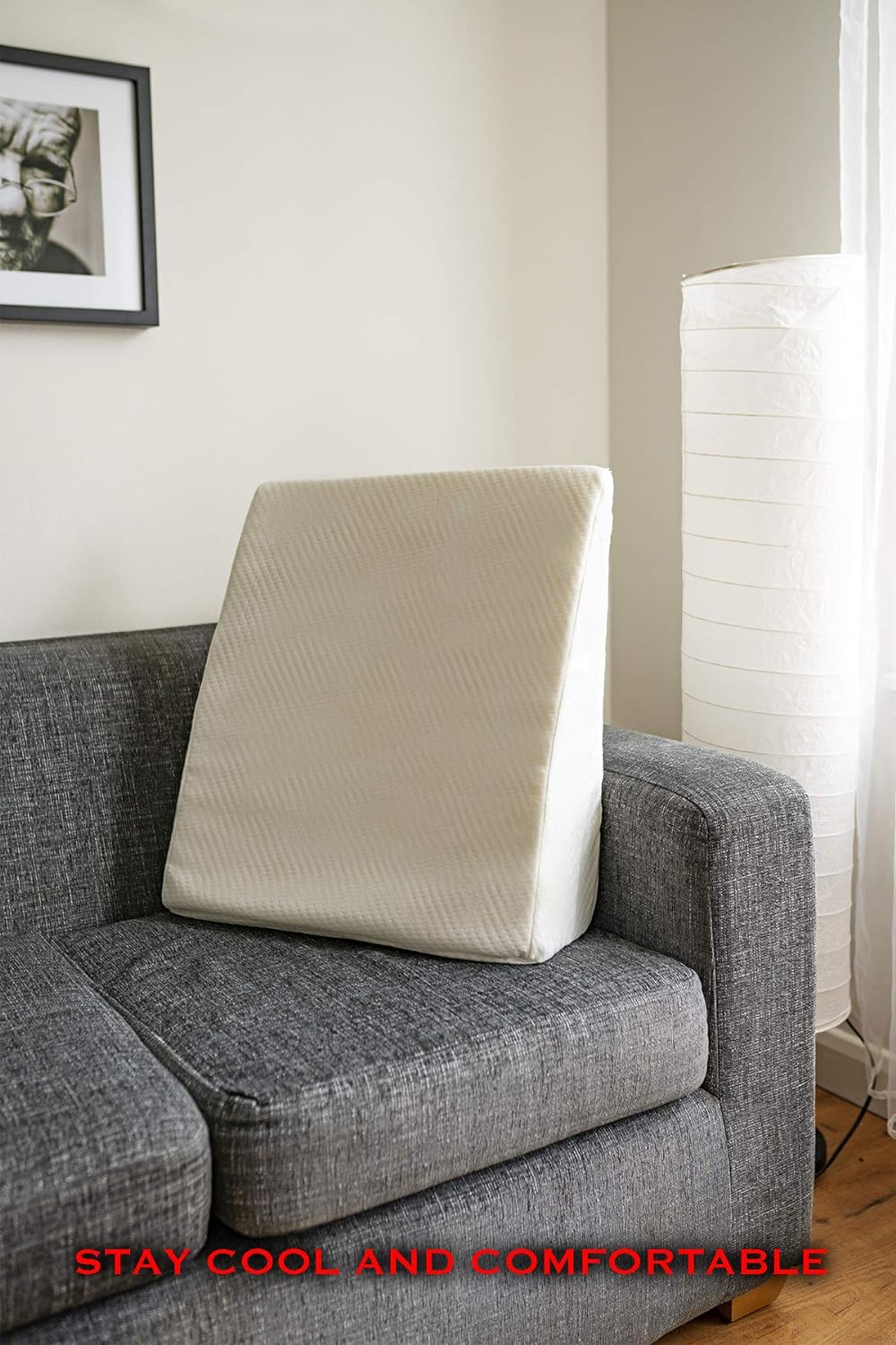 Comfort Memory Foam Therapy Bed Wedge Pillow -