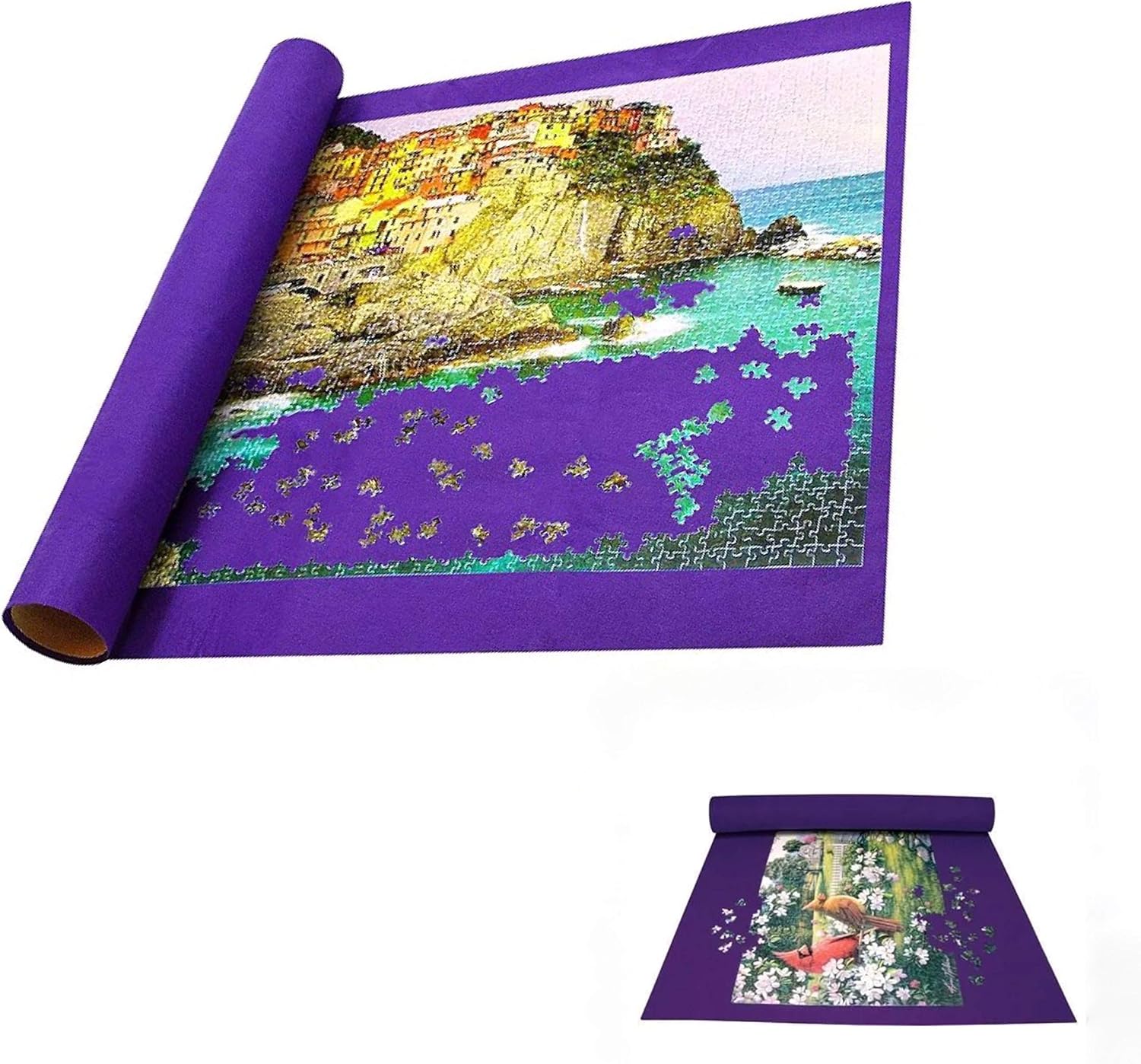 Giant Puzzle Roll-Up Mat Jigsaw Perfect for Puzzles Up to 3000 Pieces
